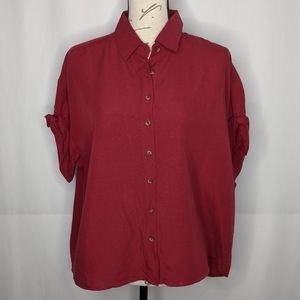 NWT First Monday short sleeve top